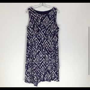 EUC AB Studio Women's XL Sleeveless
Tank Midi Flow Stretchy Lightweight
Dress